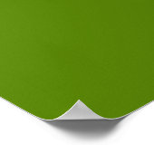 Avocado (vaste kleur) poster (Hoek)