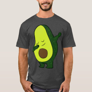 Avocado Vegan Food Vegetarian Dabbing Avocado T-shirt