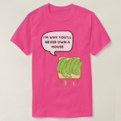 Avocado Vengeance T-shirt (Design voorkant)