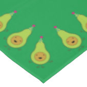 Avocado verjaardagsparty Kinder Tafelkleed (Gekanteld)