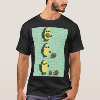 Avocado verliest zijn pit aan nieuwe avocado t-shirt