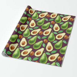 Avocado-verpakkingspapier Cadeaupapier