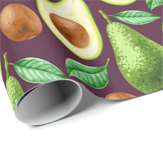 Avocado-verpakkingspapier Cadeaupapier (Rol Hoek)