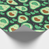 Avocado-verpakkingspapier Cadeaupapier (Hoek)