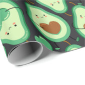 Avocado-verpakkingspapier Cadeaupapier (Rol Hoek)