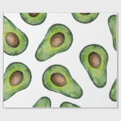 Avocado-verpakkingspapier Cadeaupapier (Vlak)