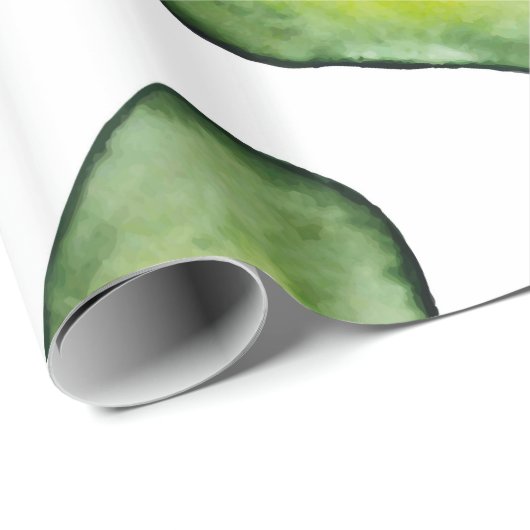 Avocado-verpakkingspapier Cadeaupapier (Rol Hoek)