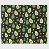 Avocado-verpakkingspapier Cadeaupapier (Vlak)