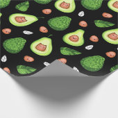 Avocado-verpakkingspapier Cadeaupapier (Hoek)