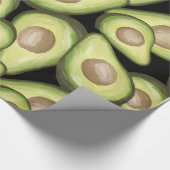 Avocado-verpakkingspapier Cadeaupapier (Hoek)