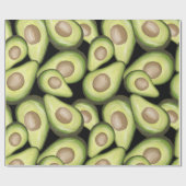 Avocado-verpakkingspapier Cadeaupapier (Vlak)