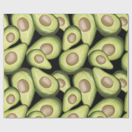 Avocado-verpakkingspapier Cadeaupapier