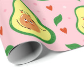 Avocado-verpakkingspapier Cadeaupapier (Rol Hoek)