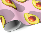 Avocado-verpakkingspapier Cadeaupapier (Rol Hoek)