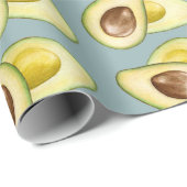 Avocado-verpakkingspapier Cadeaupapier (Rol Hoek)