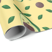 Avocado-verpakkingspapier Cadeaupapier (Rol Hoek)