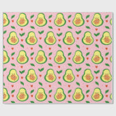 Avocado-verpakkingspapier Cadeaupapier (Vlak)