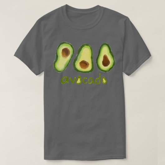 Avocado verslaving 6 t-shirt (Design voorkant)