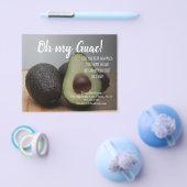 avocado verwijzing vastgoedmarketing verkoop postc flyer (Enkel)