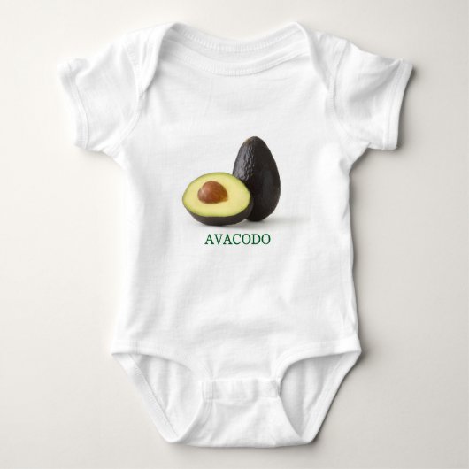 Avocado Vibes Romper (Voorkant)