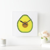 Avocado Vierkante Klok (Huis)
