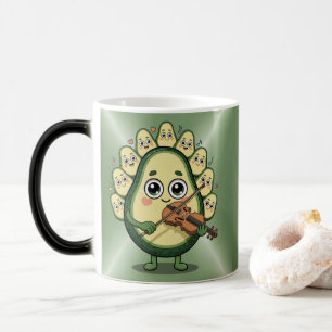 Avocado Vioolspelend Vormveranderende Mok