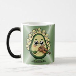 Avocado Vioolspelend Vormveranderende Mok