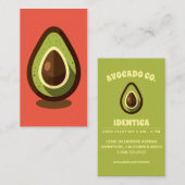 avocado visitekaartje (Voorkant / Achterkant)