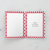 Avocado Voedsel Grappen, Schattige Gelukkig Jubile Kaart (Binnen)