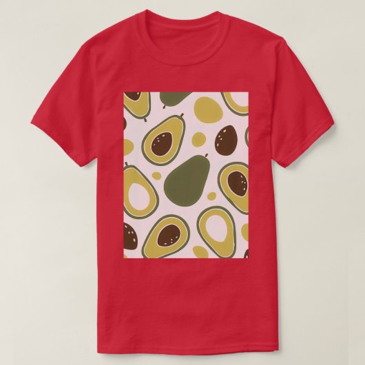 Avocado Vruits Classic TShirt (Design voorkant)
