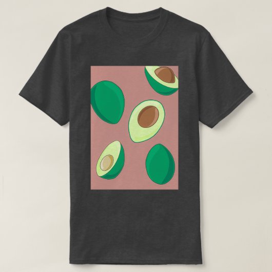 Avocado Wall Art INSTANT DOWNLOAD Avocado Print Ki T-shirt (Design voorkant)