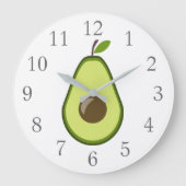 Avocado Wall klok (Voorkant)