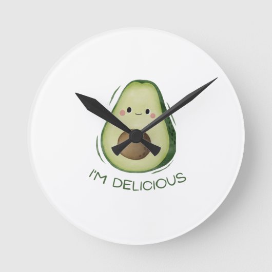 Avocado Watch: Stay on Time with Style Ronde Klok (Voorkant)
