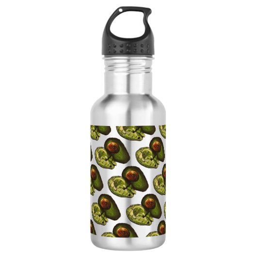 Avocado waterfles waterfles  (Voorkant)