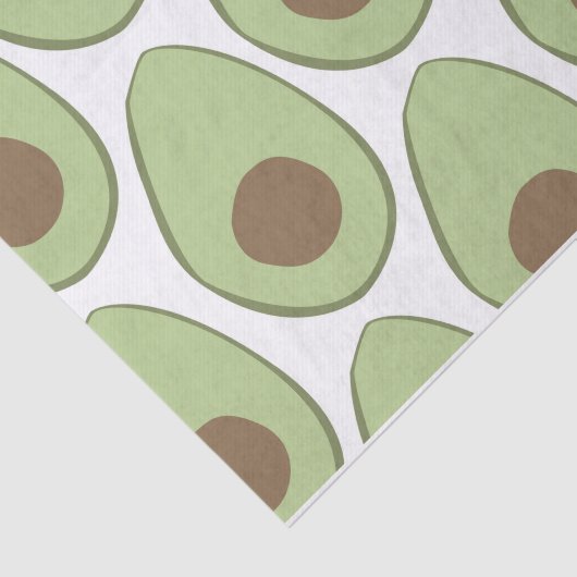 Avocado-weefselpapier Tissuepapier (Detail)