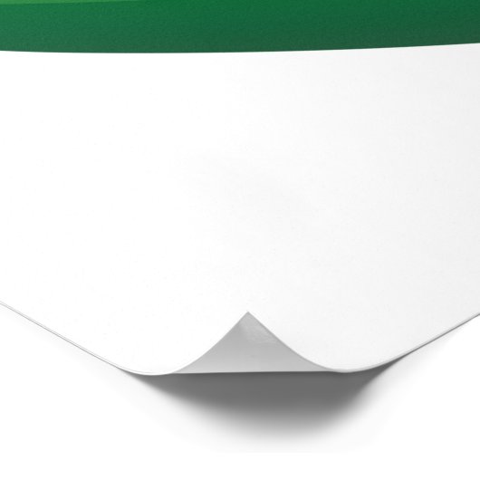 Avocado Wereldbol Poster (Hoek)