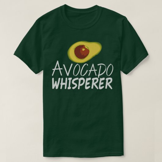 Avocado Whisperer Fruit Guacamole Avocados T-shirt (Design voorkant)
