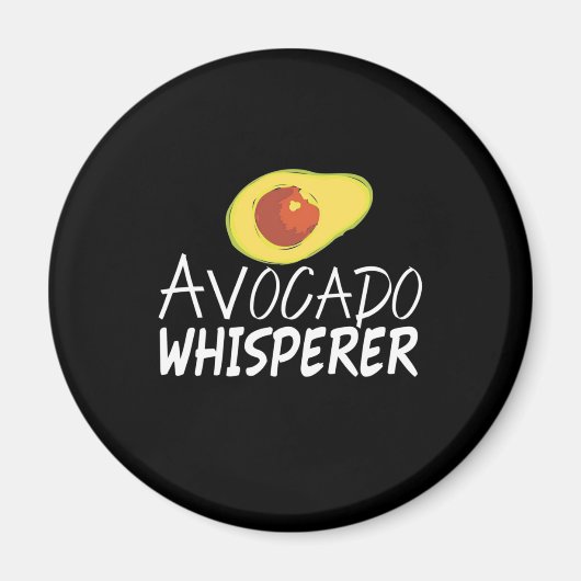 Avocado Whisperer Magneet (Voorkant)
