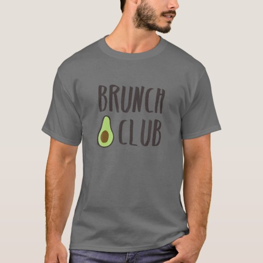 Avocado, Whole Food Plant Based, WFPB, Vegan Brunc T-shirt (Voorkant)