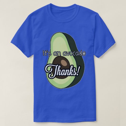 Avocado-wijnsticker T-shirt (Design voorkant)