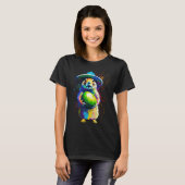 Avocado with Mexican Prairie dog Cinco de mayo T-shirt (Voorkant volledig)