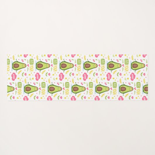 Avocado Yoga Mat (Achterkant (horizontaal))
