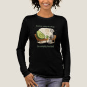 Avocado zoekt hulp bij lepeltherapeut Tri-Blend shirt (Voorkant)