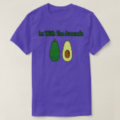 Avocado Zwangerschap grappige meme T-shirt (Design voorkant)
