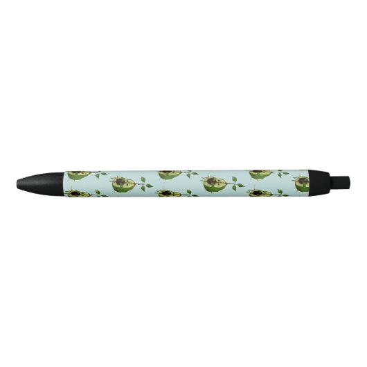 Avocado Zwarte Inkt Pen (Voorkant)