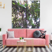 Avocadoboom Canvas Afdruk (Insitu (Woonkamer))