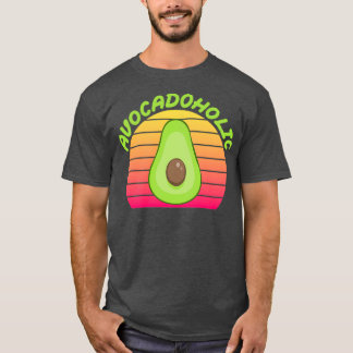 Avocadoholic Avocado Gift Vegan Vegetarian Vegan G T-shirt