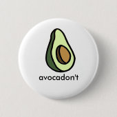 Avocadon niet Button (Voorkant)