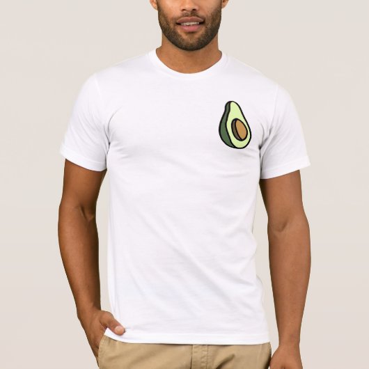Avocadon niet Pocket T-Shirt (Voorkant)