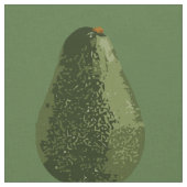 Avocadopatroon Stof (Close Up)
